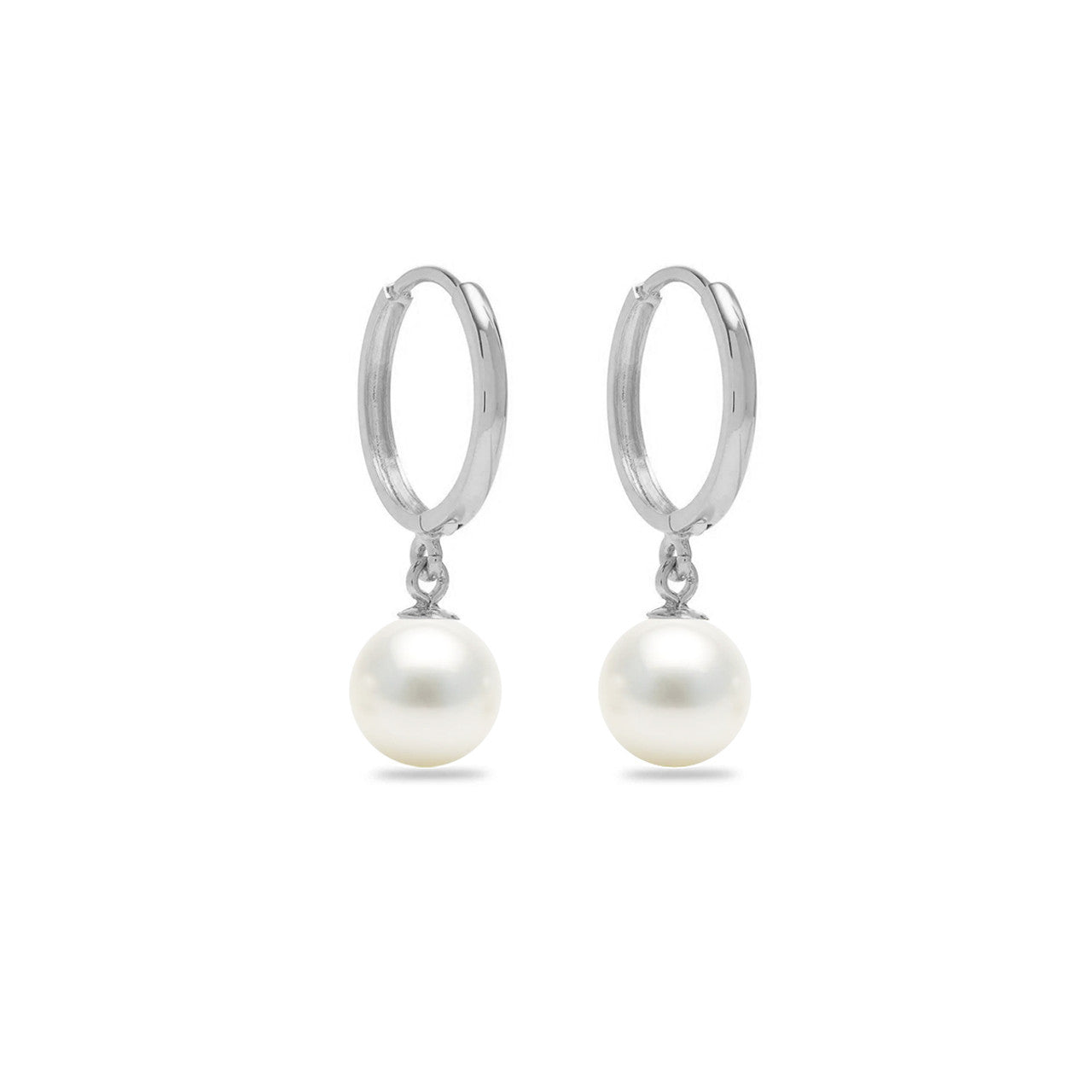 Pearl Hoop Earring