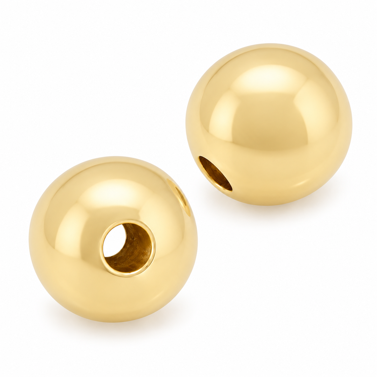 Gold Filled Round Beads for Jewelry Making