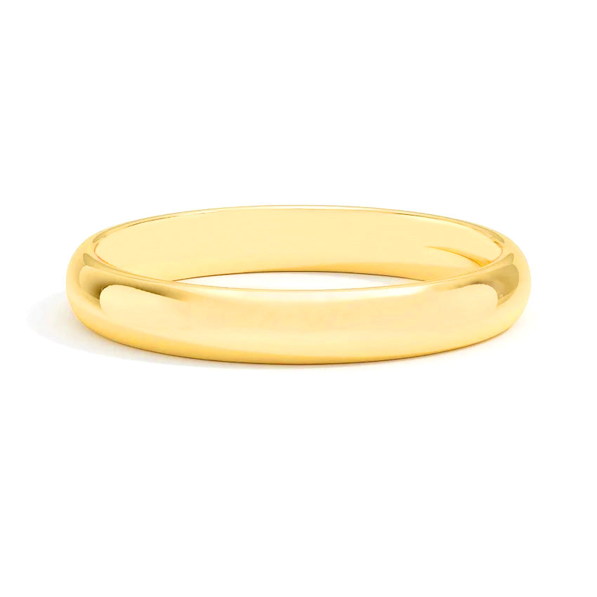 Classic Dome Comfort Fit Wedding Band 14K Gold