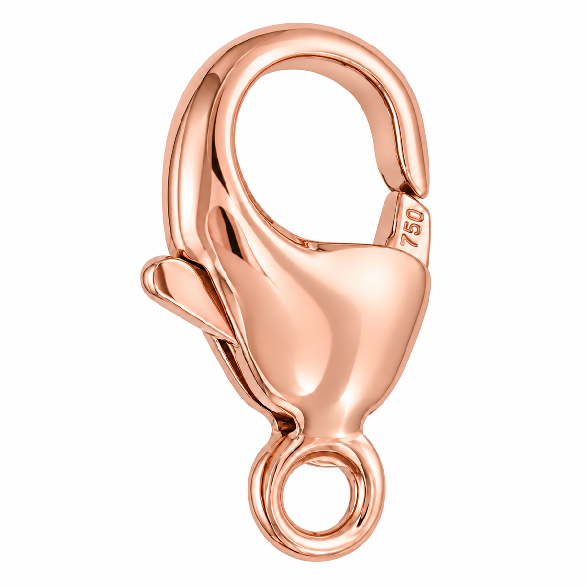 18K Gold Lobster Clasp | Solid Gold Jewelry Finding