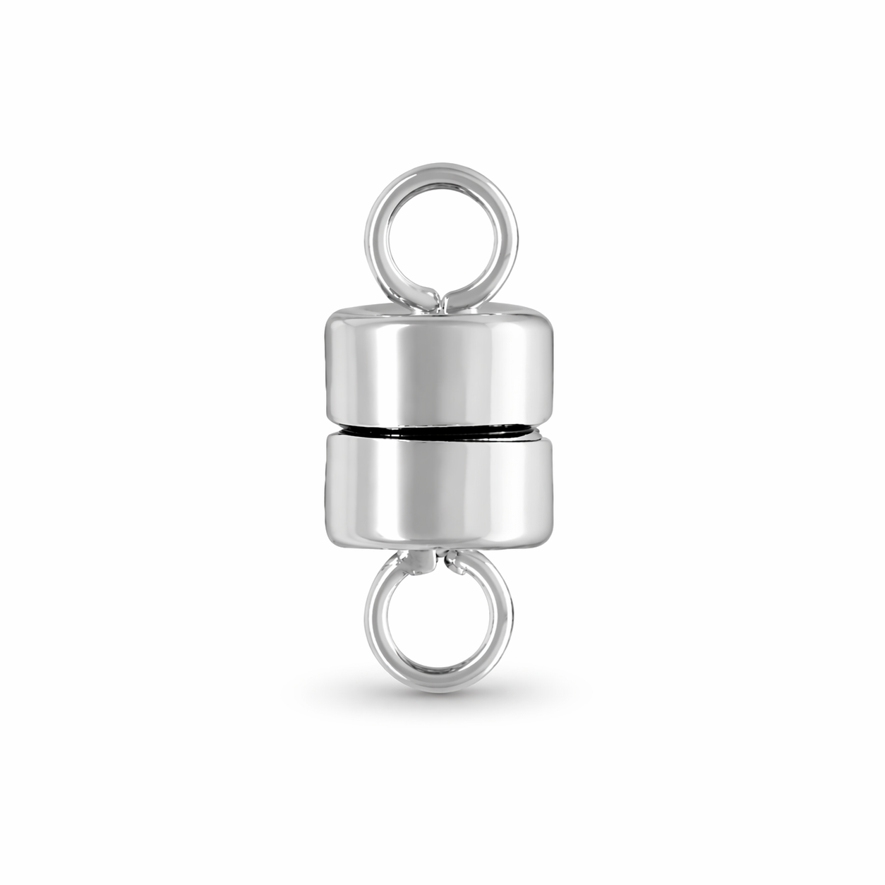 14K Gold Magnetic Clasp for Jewelry – Secure Round Connector for Necklace & Bracelet