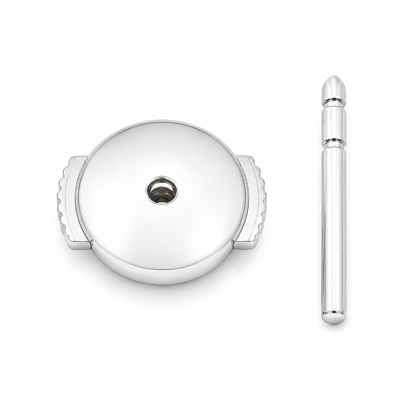 Platinum Earring Guardian Back and Post