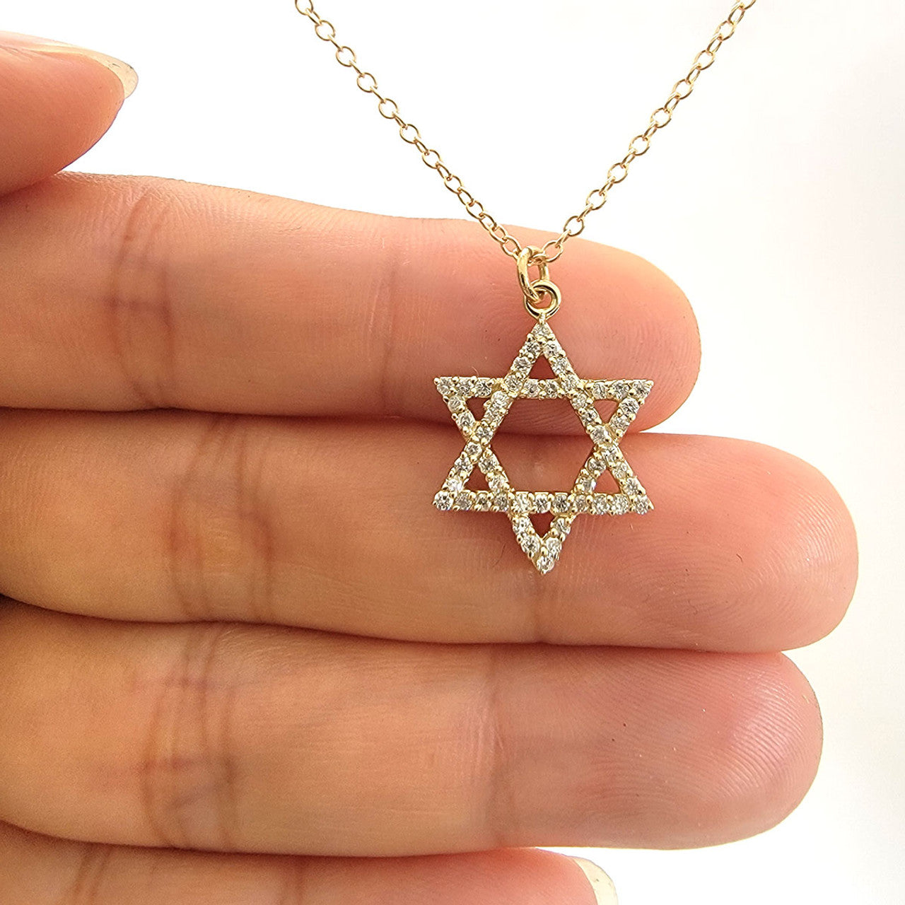Star of David Necklace 