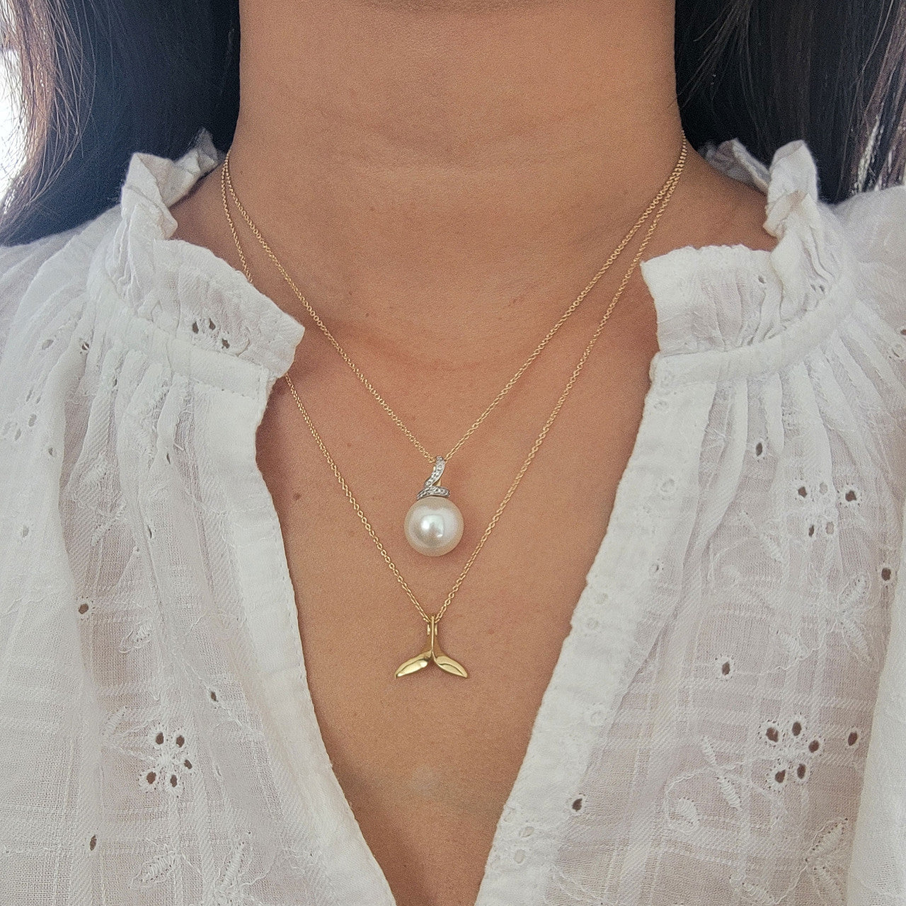 Pearl Pendant Necklace