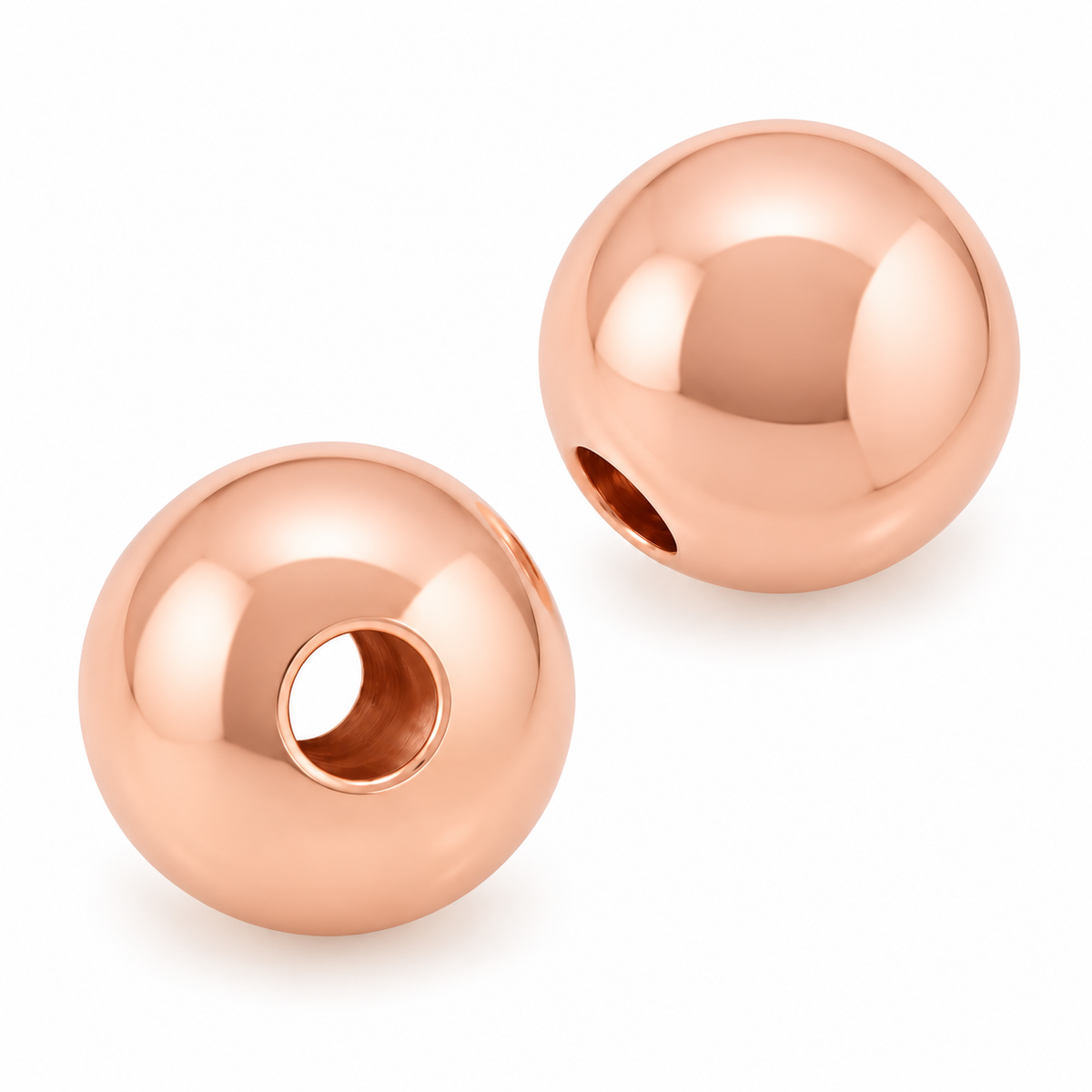 Gold Filled Round Beads for Jewelry Making