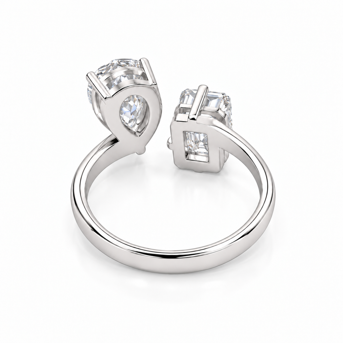 14K Gold Two-Stone Ring with 6.00 CTW IGI Lab-Grown Diamonds