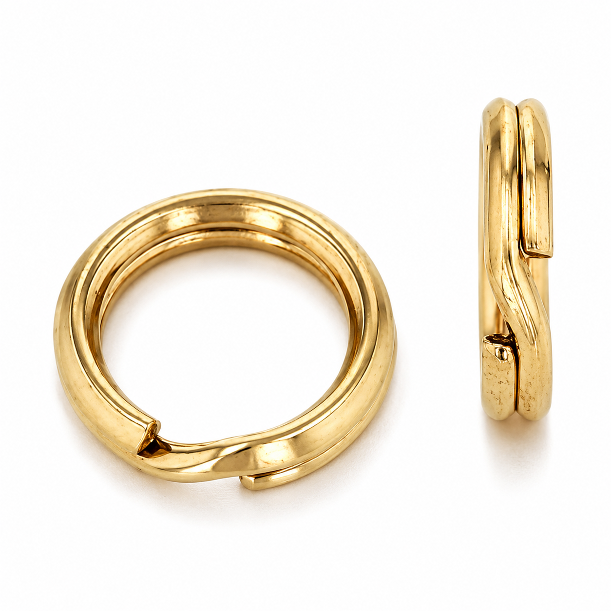 Gold Filled Split Ring Connector for Jewelry Making