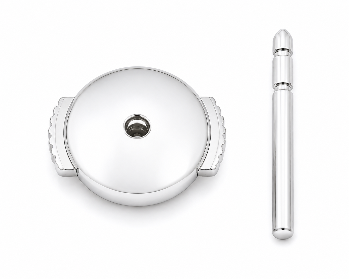 Platinum Earring Guardian Back and Post